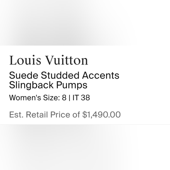 LOUIS VUITTON SUEDE 40 - Picture 9 of 9